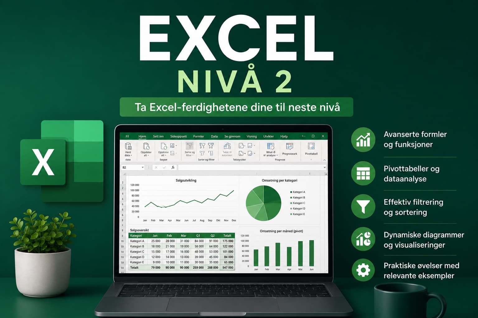 Excel Nivå 2