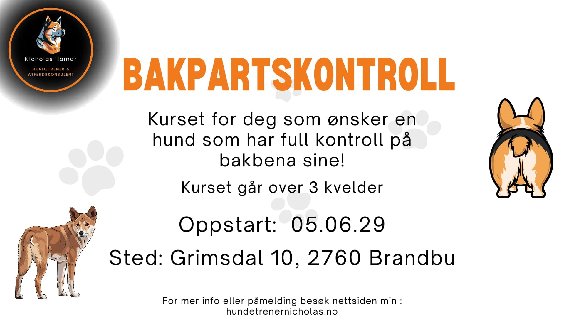 Bakpartskontrollkurs