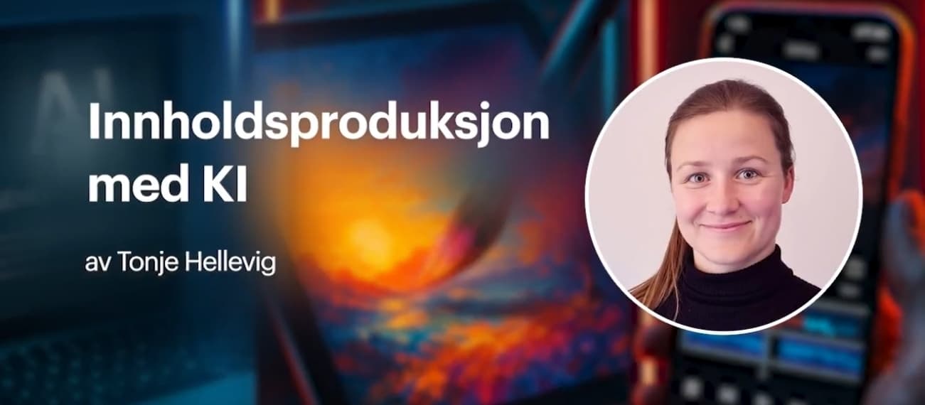 Innholdsproduksjon med KI