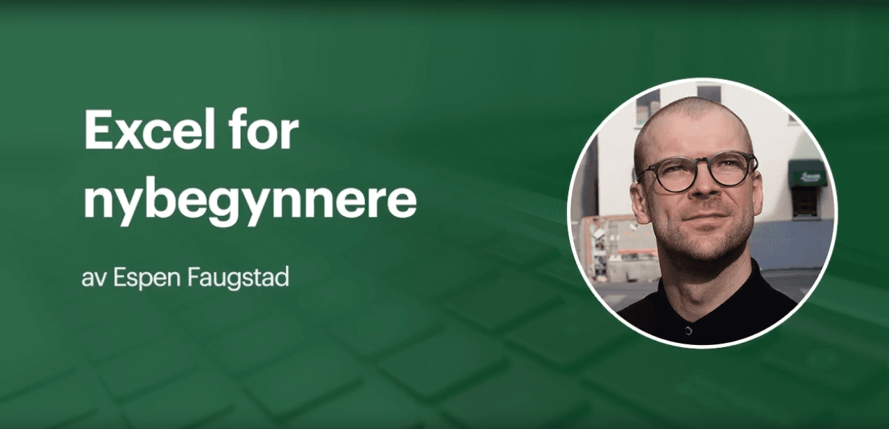 Microsoft Excel for nybegynnere