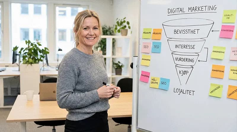 Nettstudium i digital markedsføring